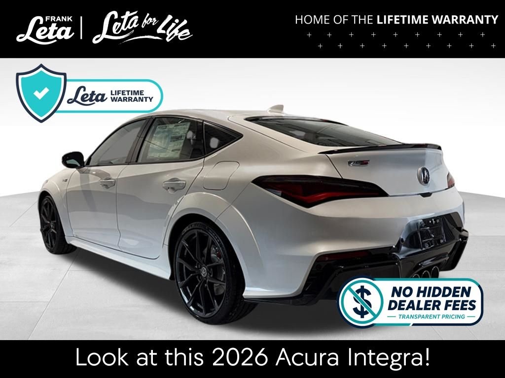 New 2026 Platinum White Pearl Acura Type S image 3