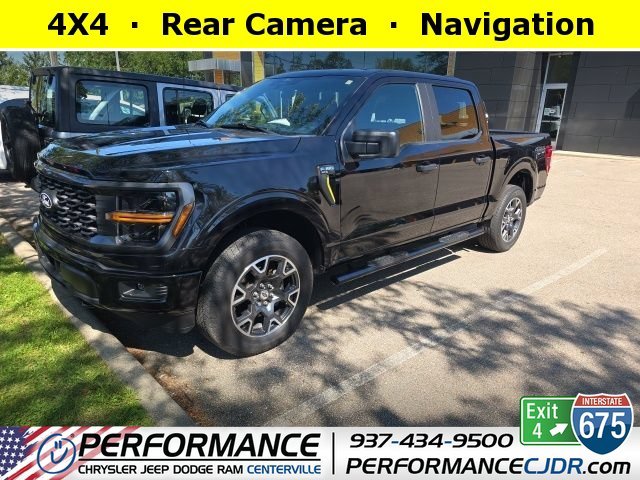 Used 2024 Black Metallic Ford STX image 1