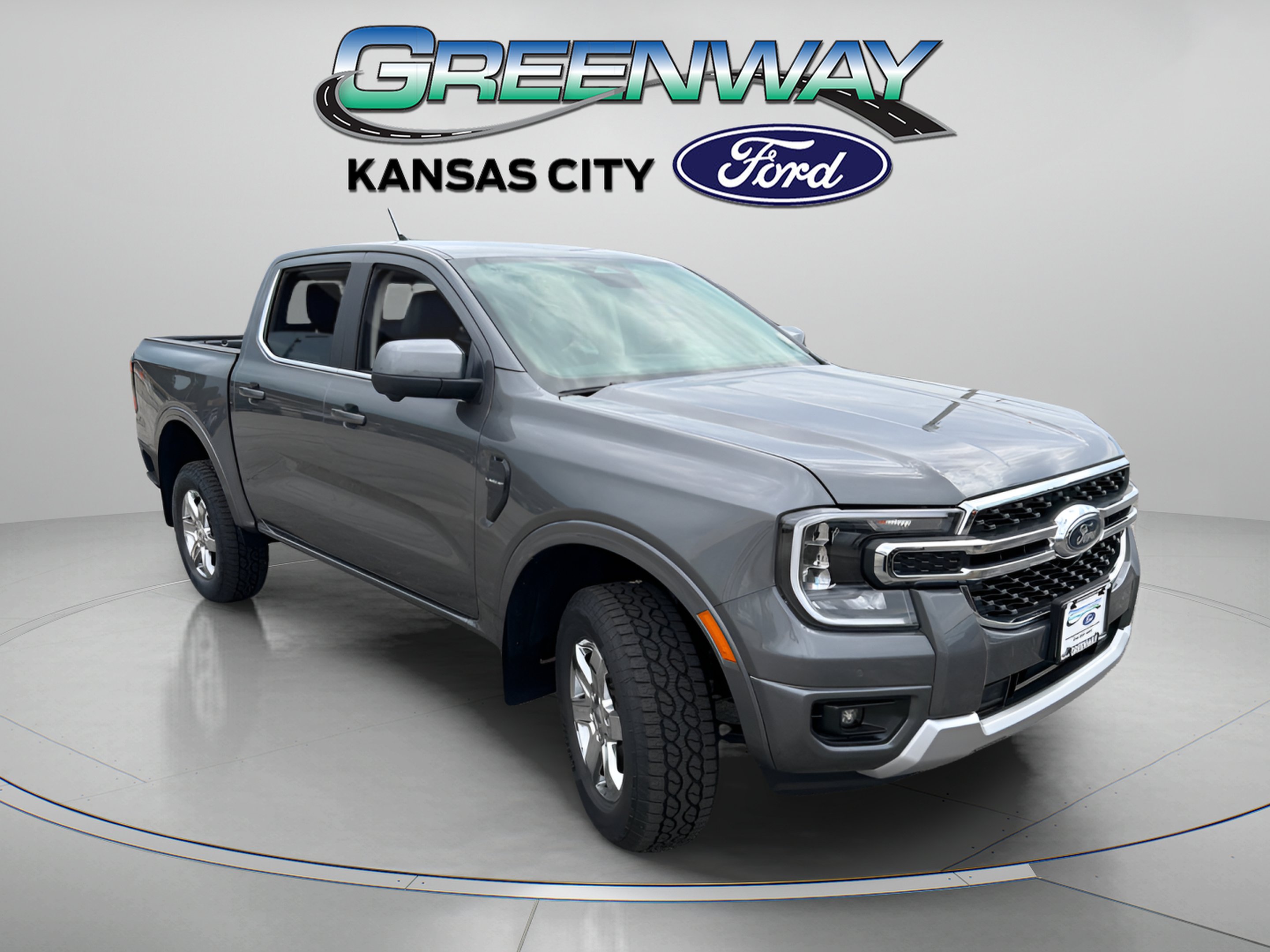 New 2026 Carbonized Gray Metallic Ford Lariat® image 1