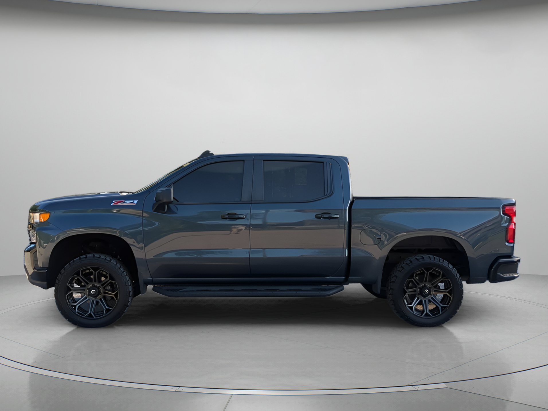 Certified Used 2019 Shadow Gray Metallic Chevrolet Custom Trail Boss Crew Cab Pickup image 42