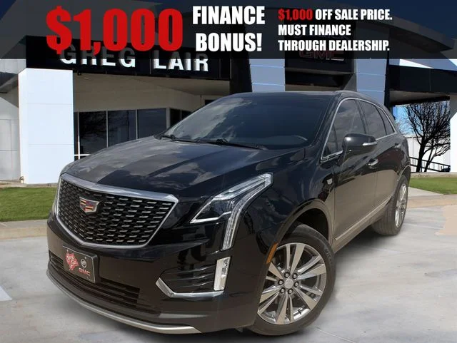 Used 2025 Black Cadillac Premium Luxury image 1