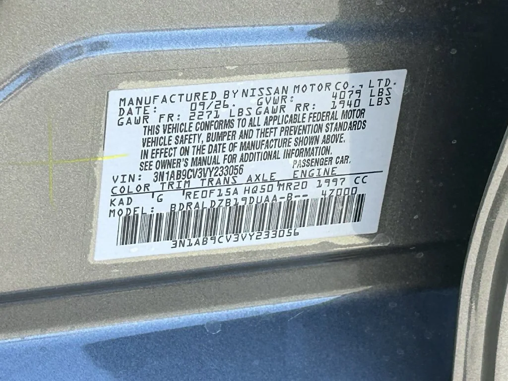New 2027 Gun Metallic Nissan SV image 29