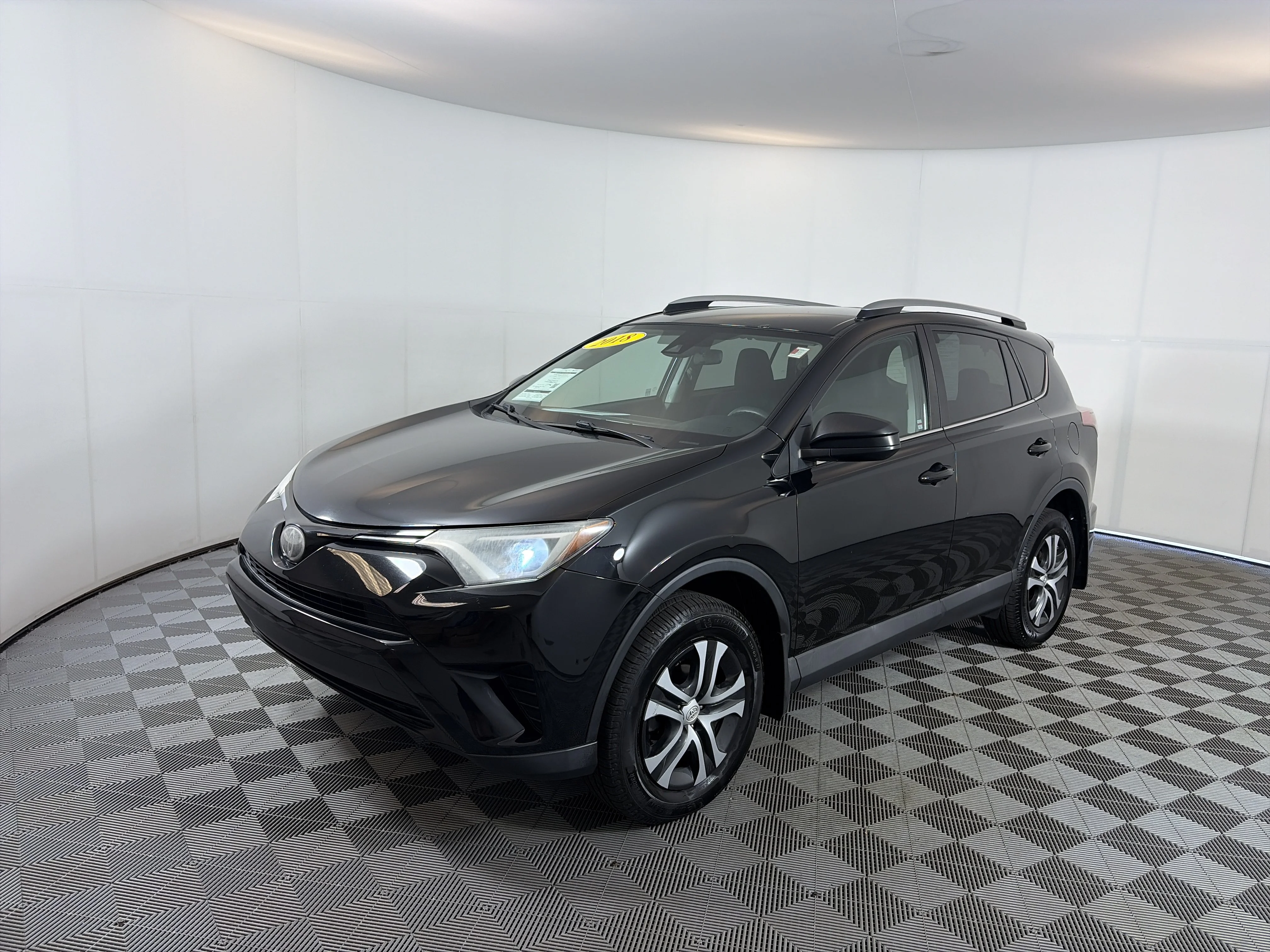 Used 2018 Black Toyota LE image 2