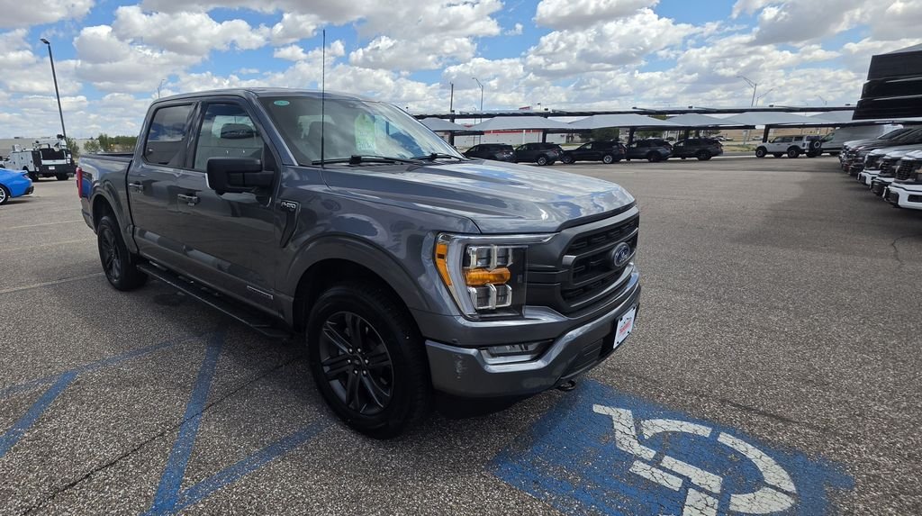 Used 2023 Carbonized Gray Metallic Ford XLT image 4