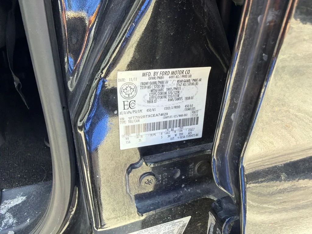 Used 2012 Black Ford XLT image 14