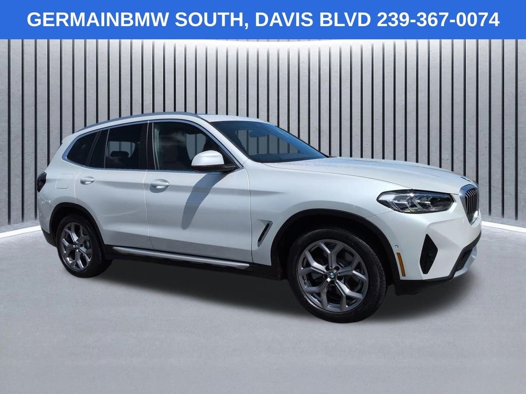 Certified Used 2024 Mineral White Metallic BMW xDrive30i image 3