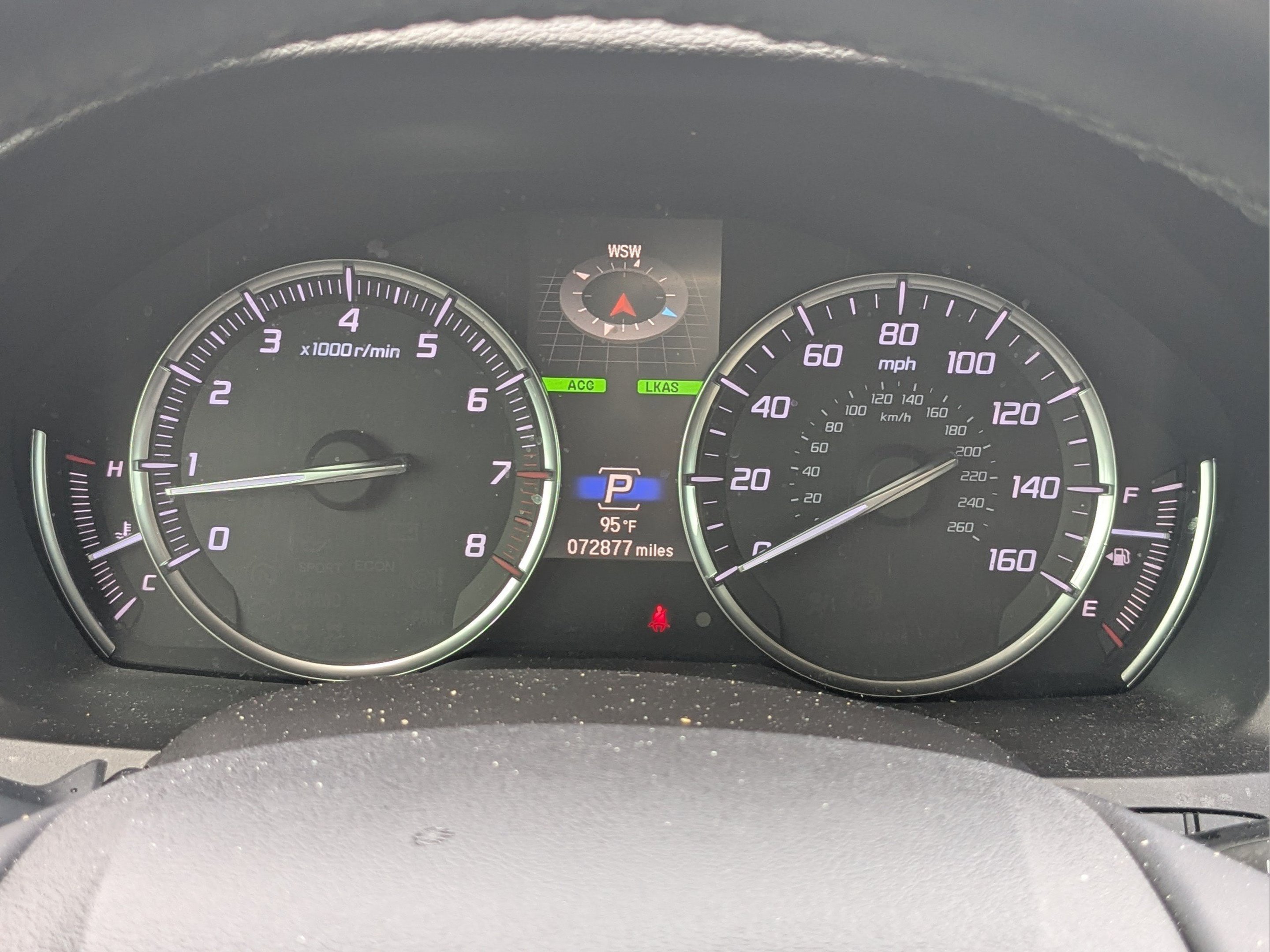 Used 2020 Platinum White Pearl Acura Advance image 28