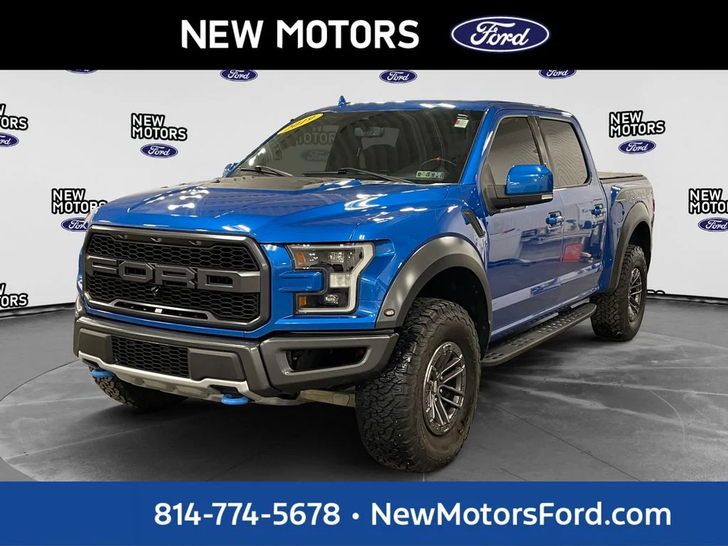 Used 2019 Blue Metallic Ford Raptor image 1