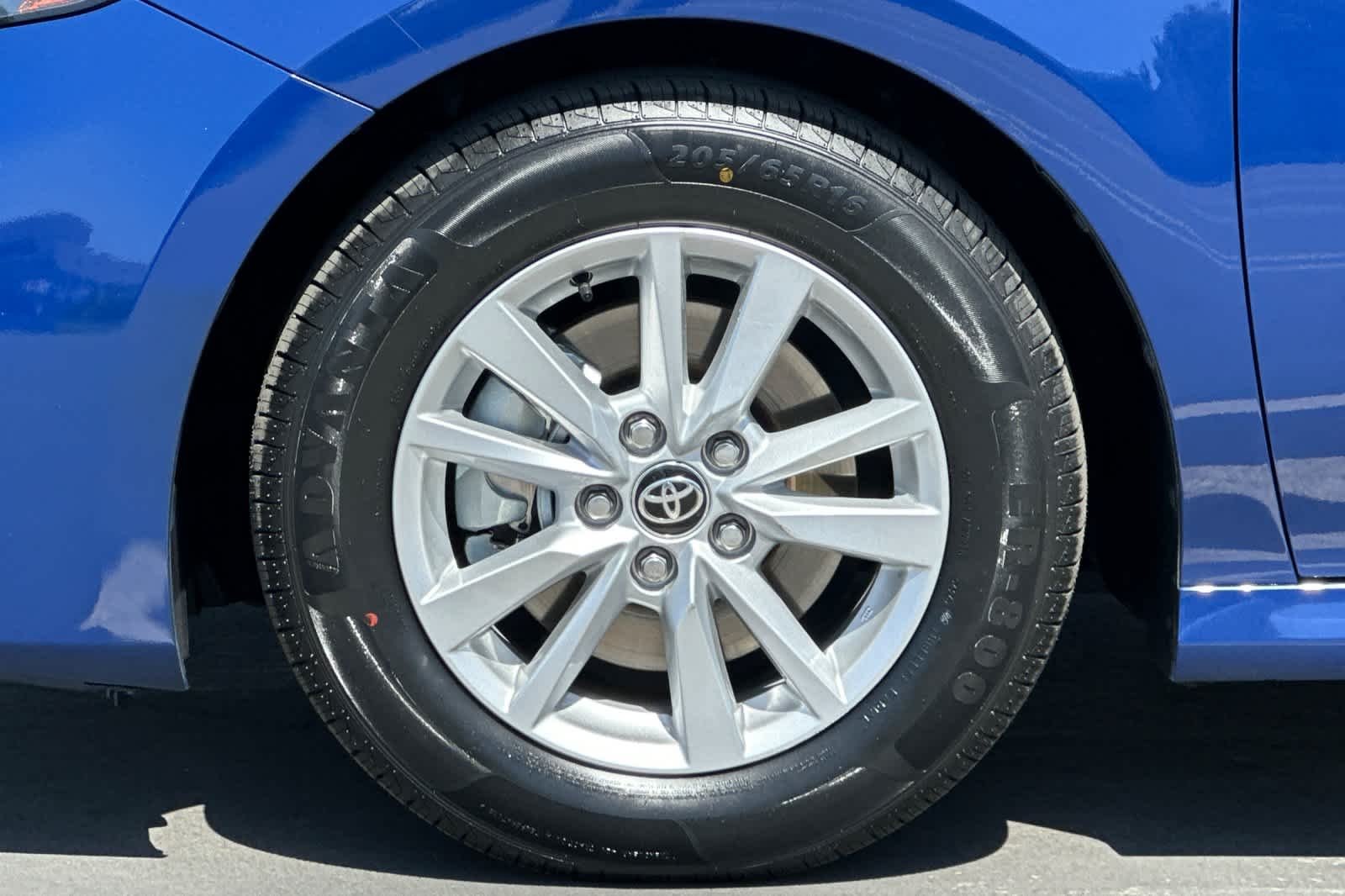 Certified Used 2025 Reservoir Blue Toyota LE image 24