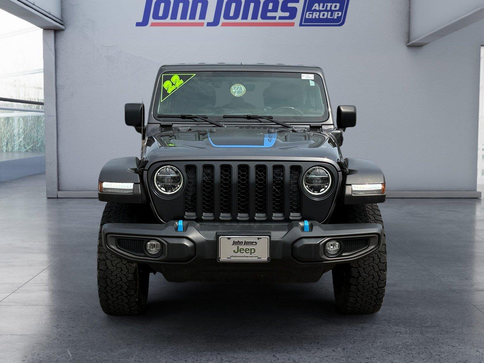 Used 2022 Granite Crystal Metallic Clearcoat Jeep Unlimited Rubicon image 8