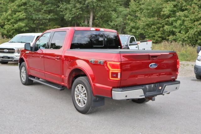 Used 2018 Ruby Red Metallic Tinted Clearcoat Ford Lariat image 4