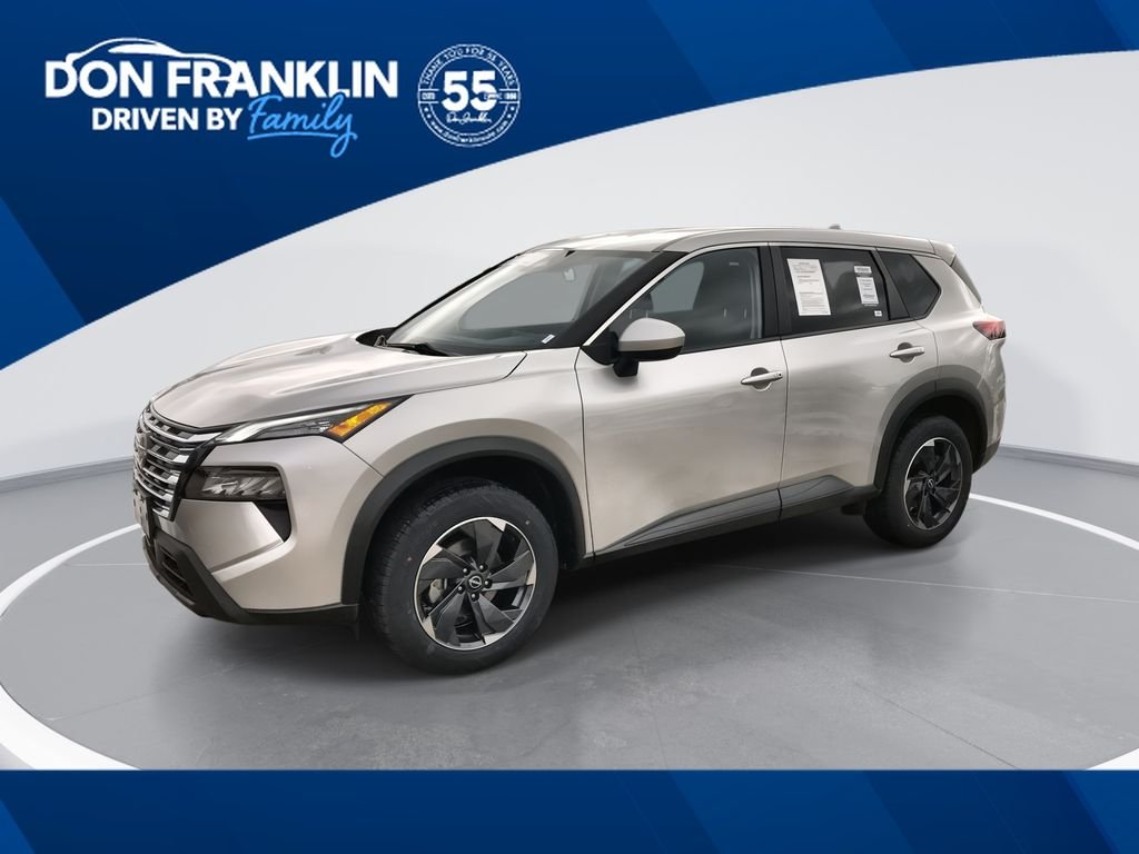 Certified Used 2024 Silver Nissan SV image 1