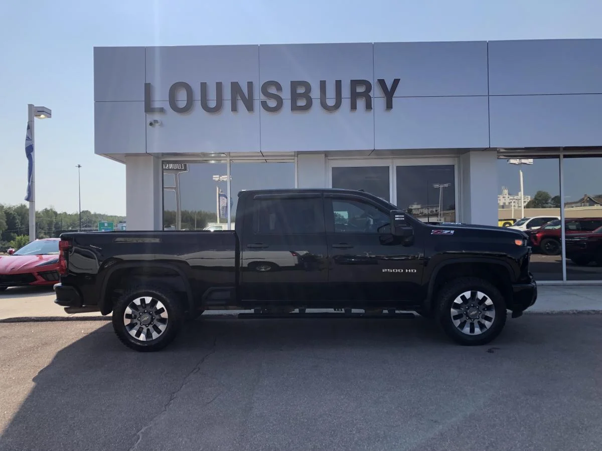Used 2024 Black Chevrolet 4WD Crew Cab 159" Custom Z71 image 2
