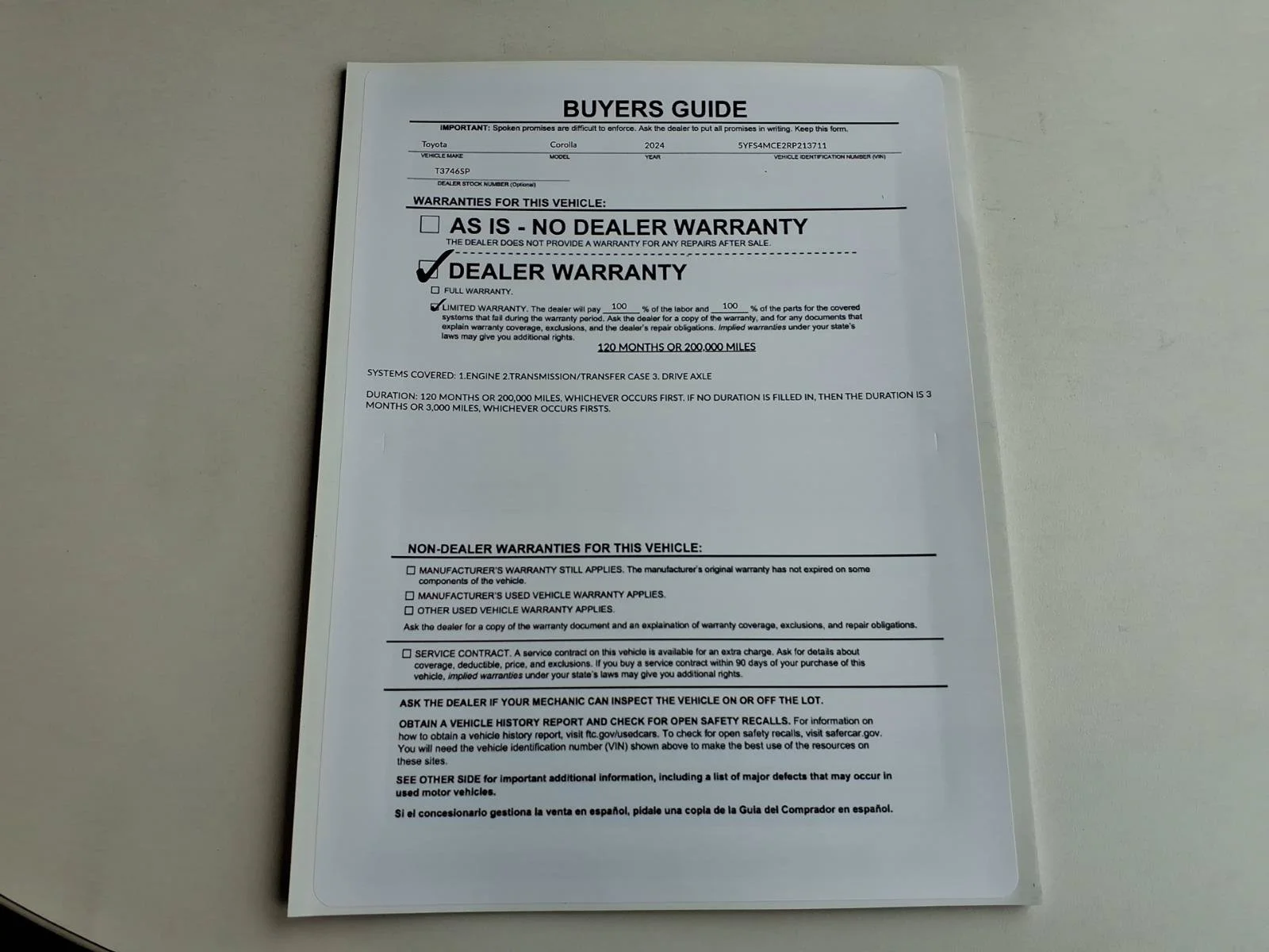 Certified Used 2024 Classic Silver Metallic Toyota SE image 31