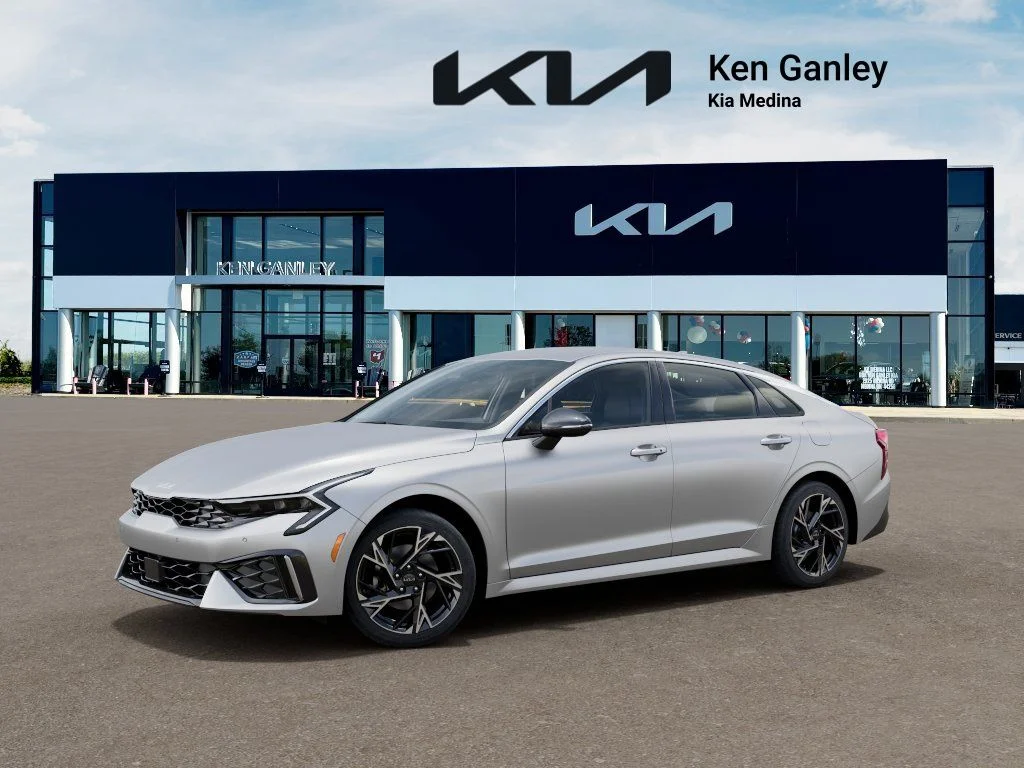 New 2026 Steel Matte Gray Kia GT-Line FWD image 3