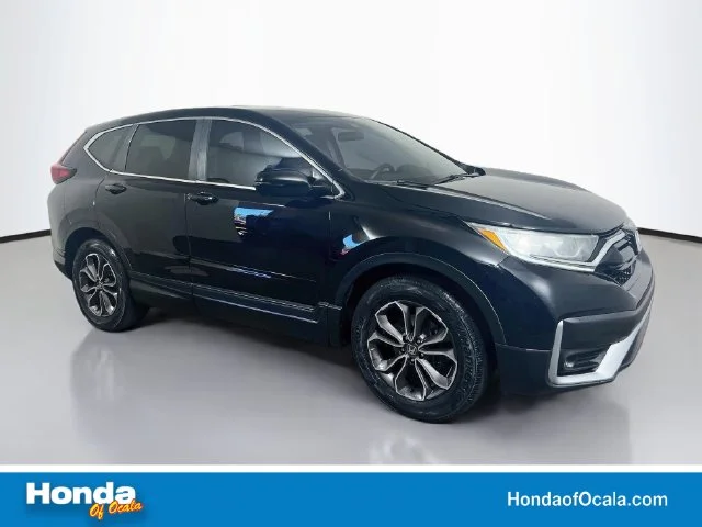 Used 2020 Crystal Black Pearl Honda EX image 1