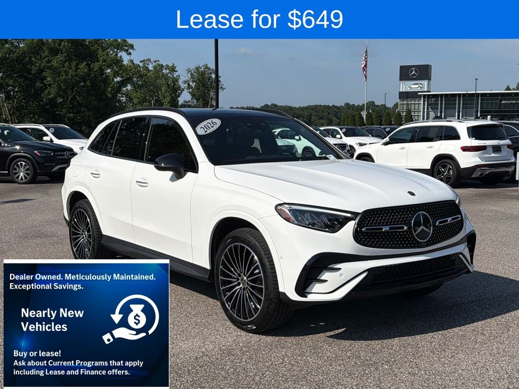 Used 2026 Polar White Mercedes-Benz GLC 300 image 1