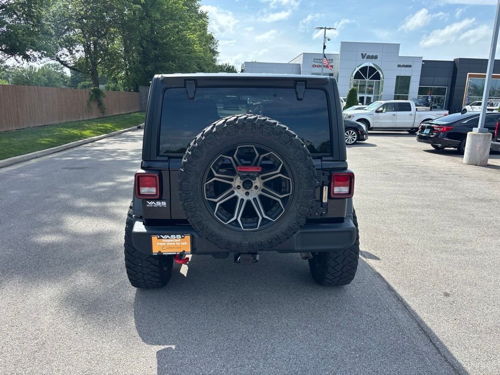 Certified Used 2022 Black Jeep Unlimited Sport S image 7