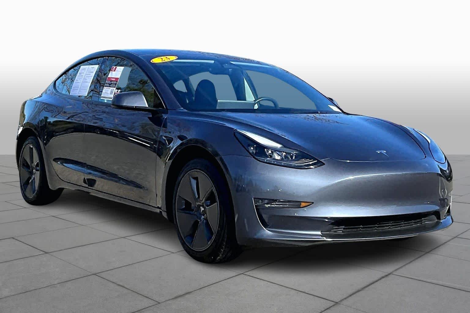Used 2023 Tesla Model 3 Base with VIN 5YJ3E1EA2PF647291 for sale in Folsom, CA