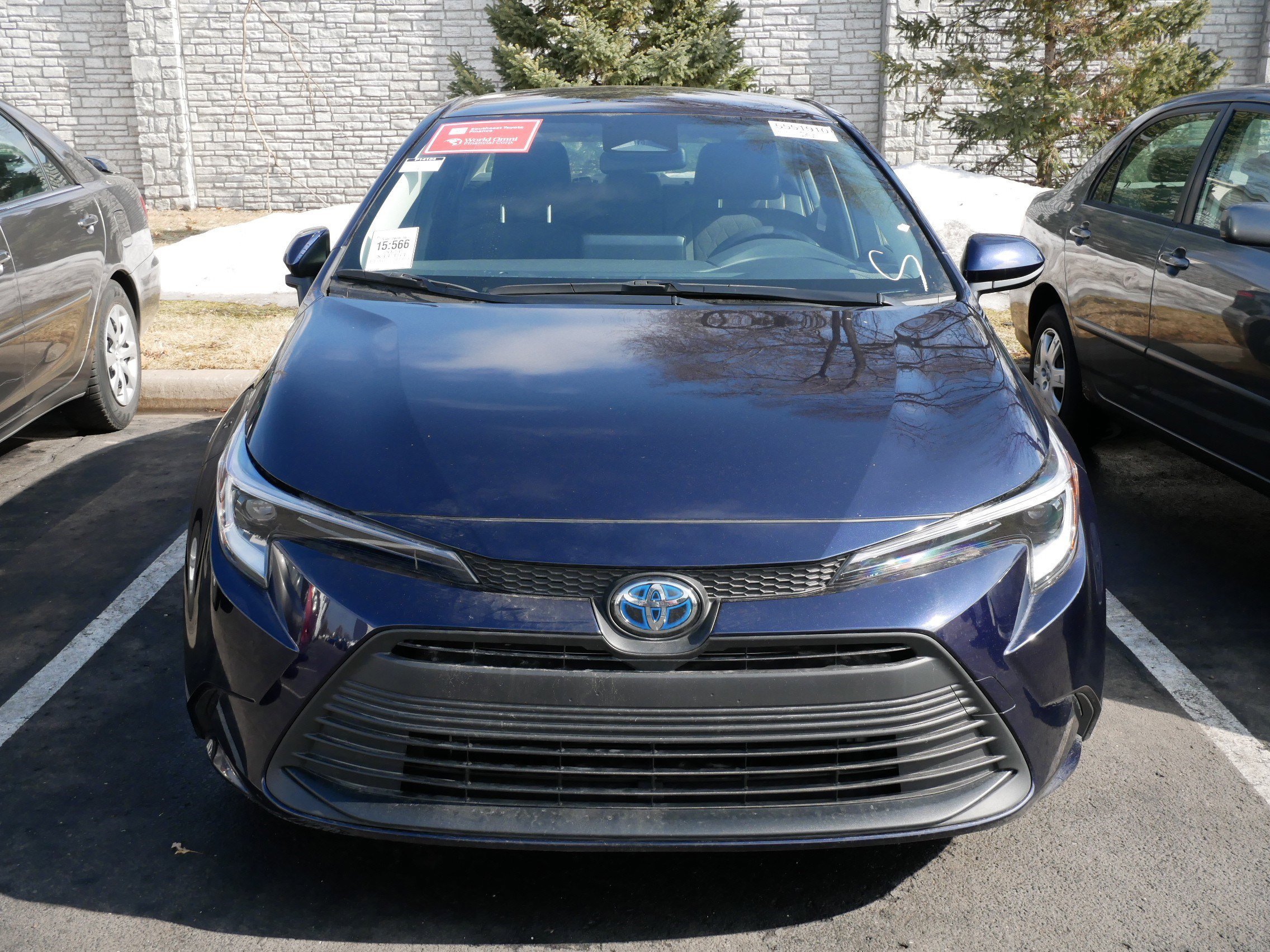 Certified 2024 Toyota Corolla LE with VIN JTDBCMFE5RJ033058 for sale in Brooklyn Center, Minnesota