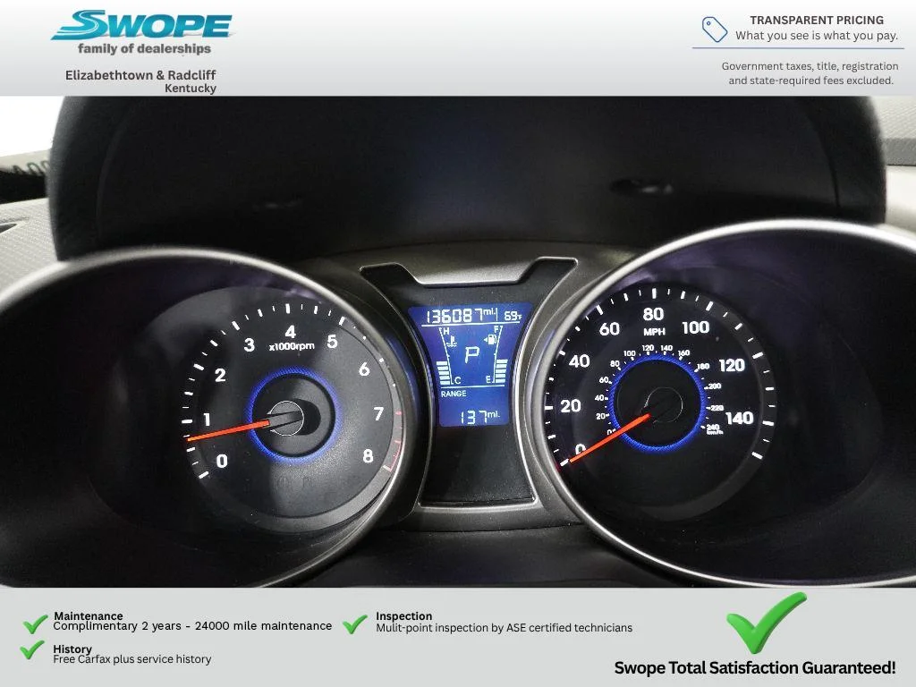 Used 2017 Boston Red Metallic Hyundai Value Edition image 16