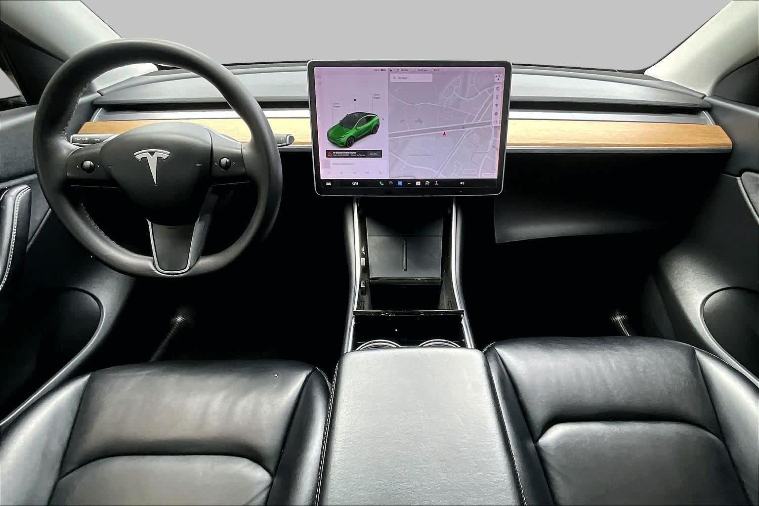 Used 2020 Pearl White Multi-Coat Tesla Long Range image 14