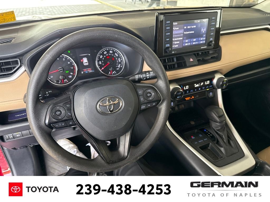 Used 2021 Red Toyota XLE image 19