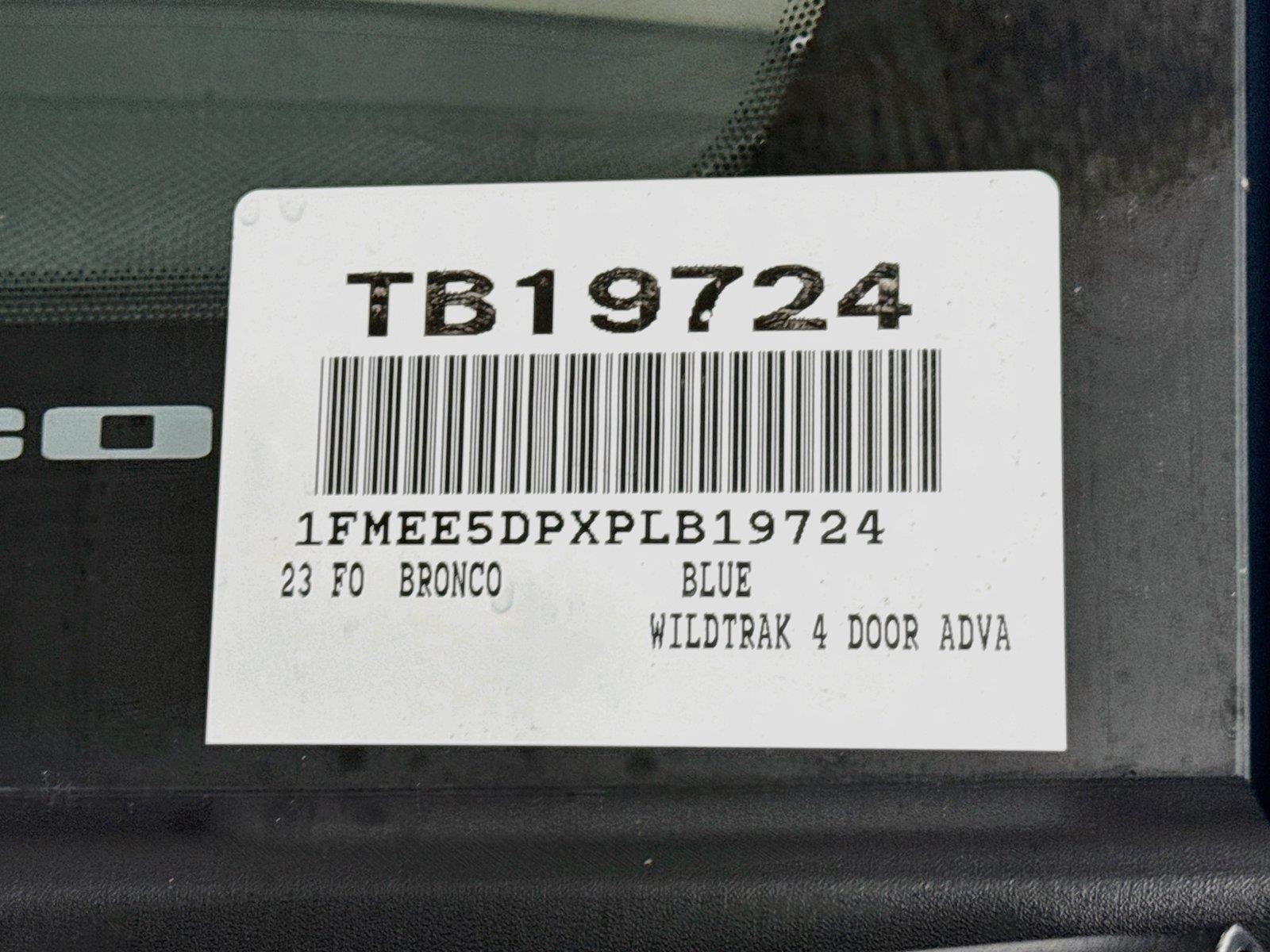 Used 2023 Azure Gray Metallic Tri-Coat Ford Wildtrak image 45