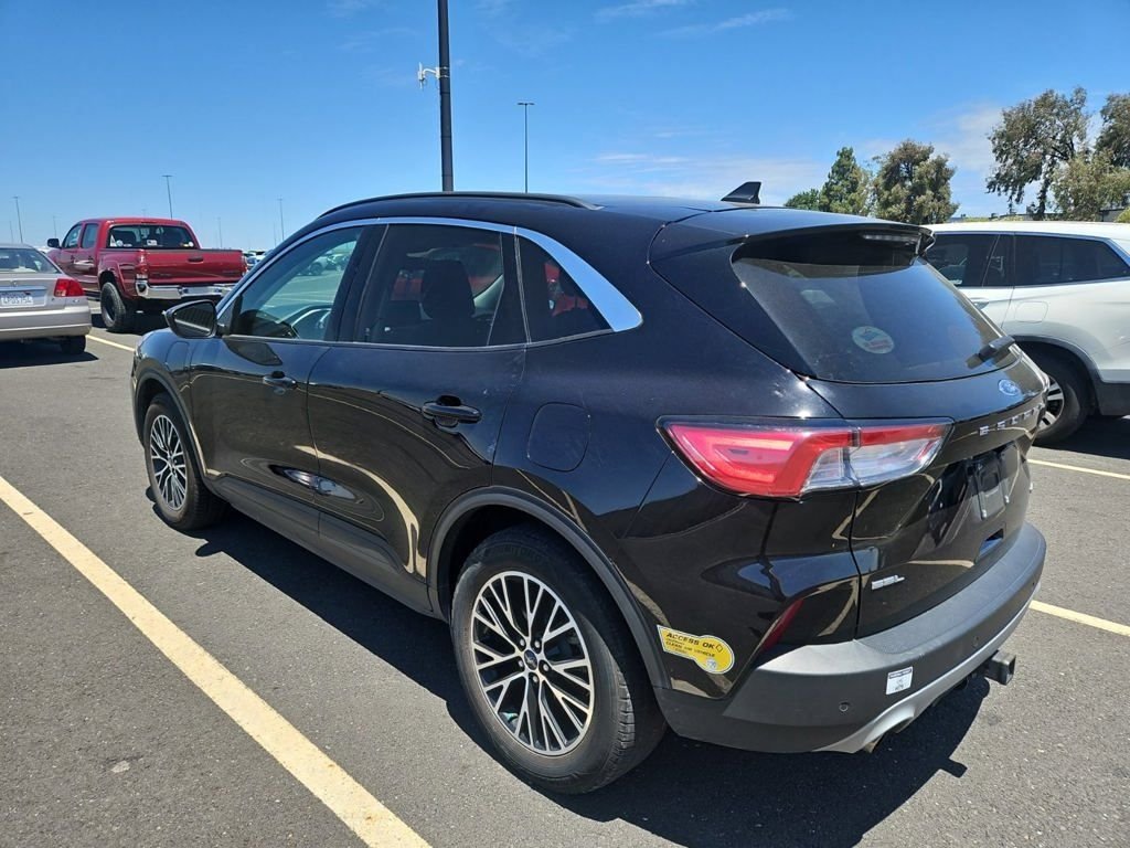 Used 2021 Black Ford SEL image 2