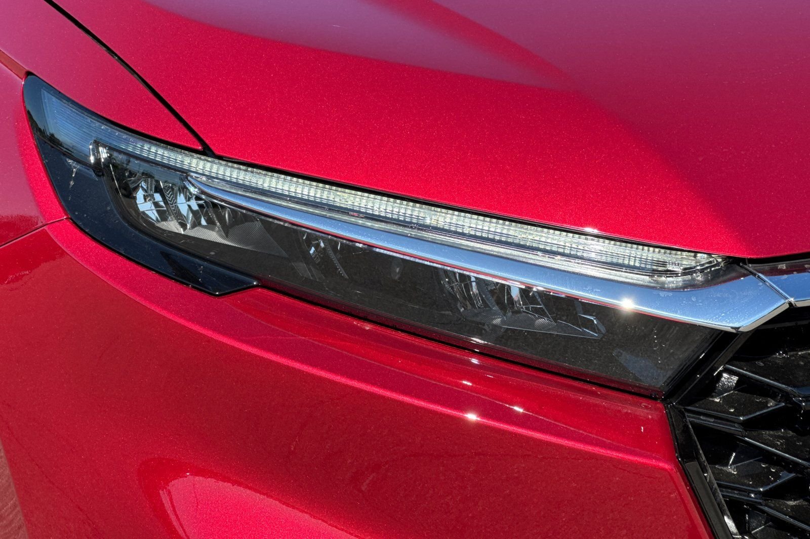 New 2026 Radiant Red Metallic Honda EX image 28