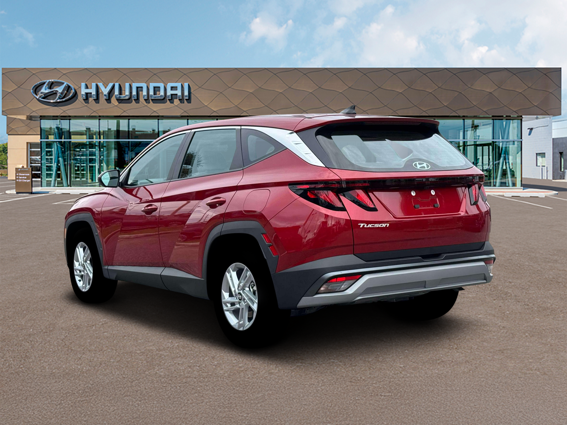 New 2026 Ultimate Red Hyundai SE FWD image 5