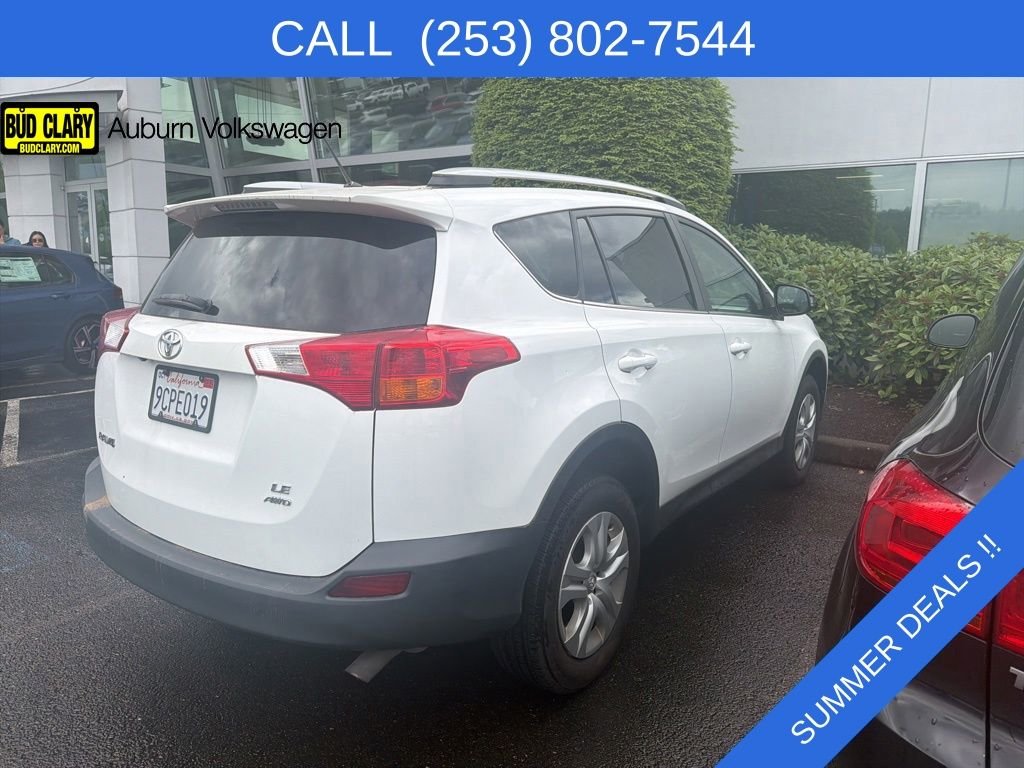 Used 2015 White Toyota LE image 6