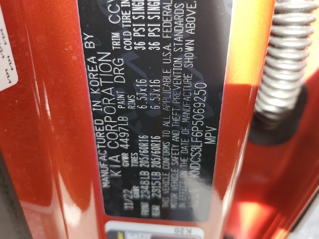 Used 2023 Red Kia EX image 6
