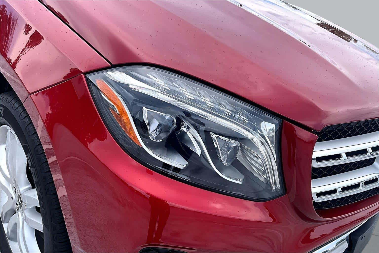 Used 2017 designo Cardinal Red Metallic Mercedes-Benz GLS 450 image 28