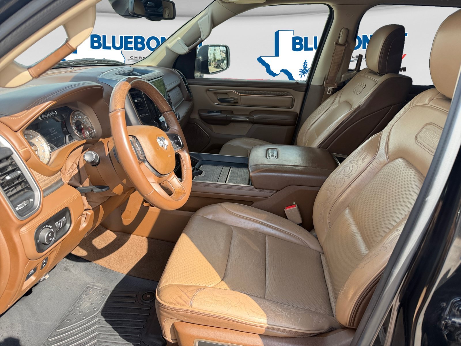Used 2019 Diamond Black Crystal Pearlcoat Ram Longhorn image 11