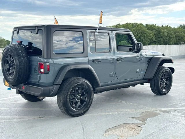 Certified Used 2024 Gray Jeep Willys 4xe image 8