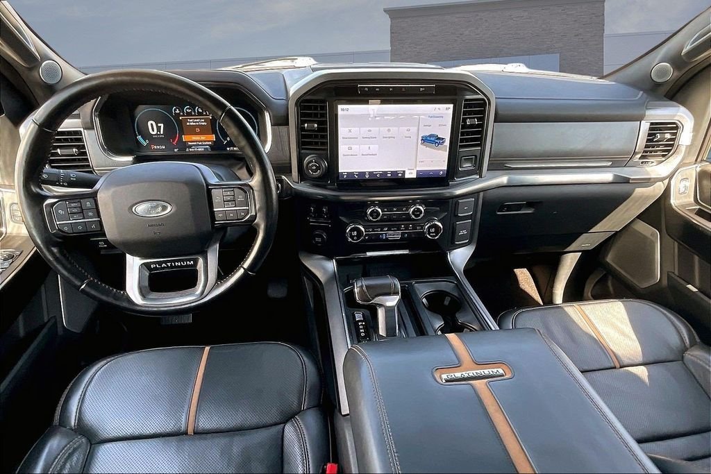 Certified Used 2021 White Metallic Ford Platinum image 8