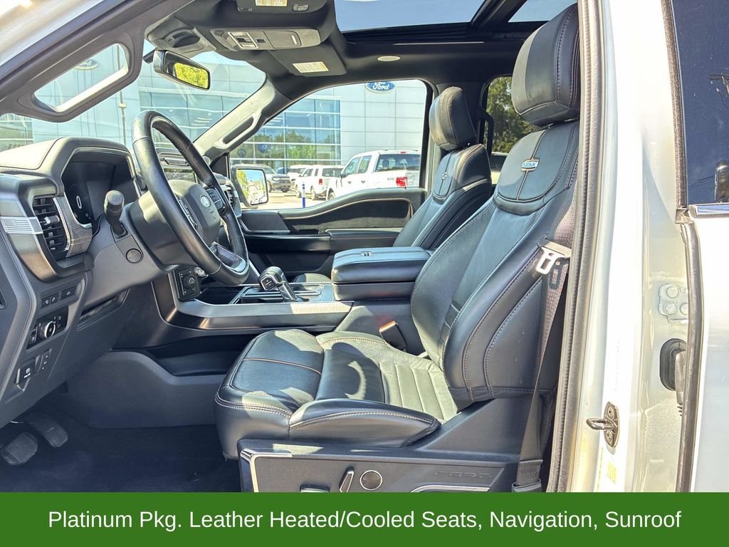 Used 2023 White Ford Platinum image 24