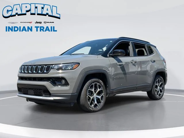 Used 2024 Gray Jeep Limited image 1