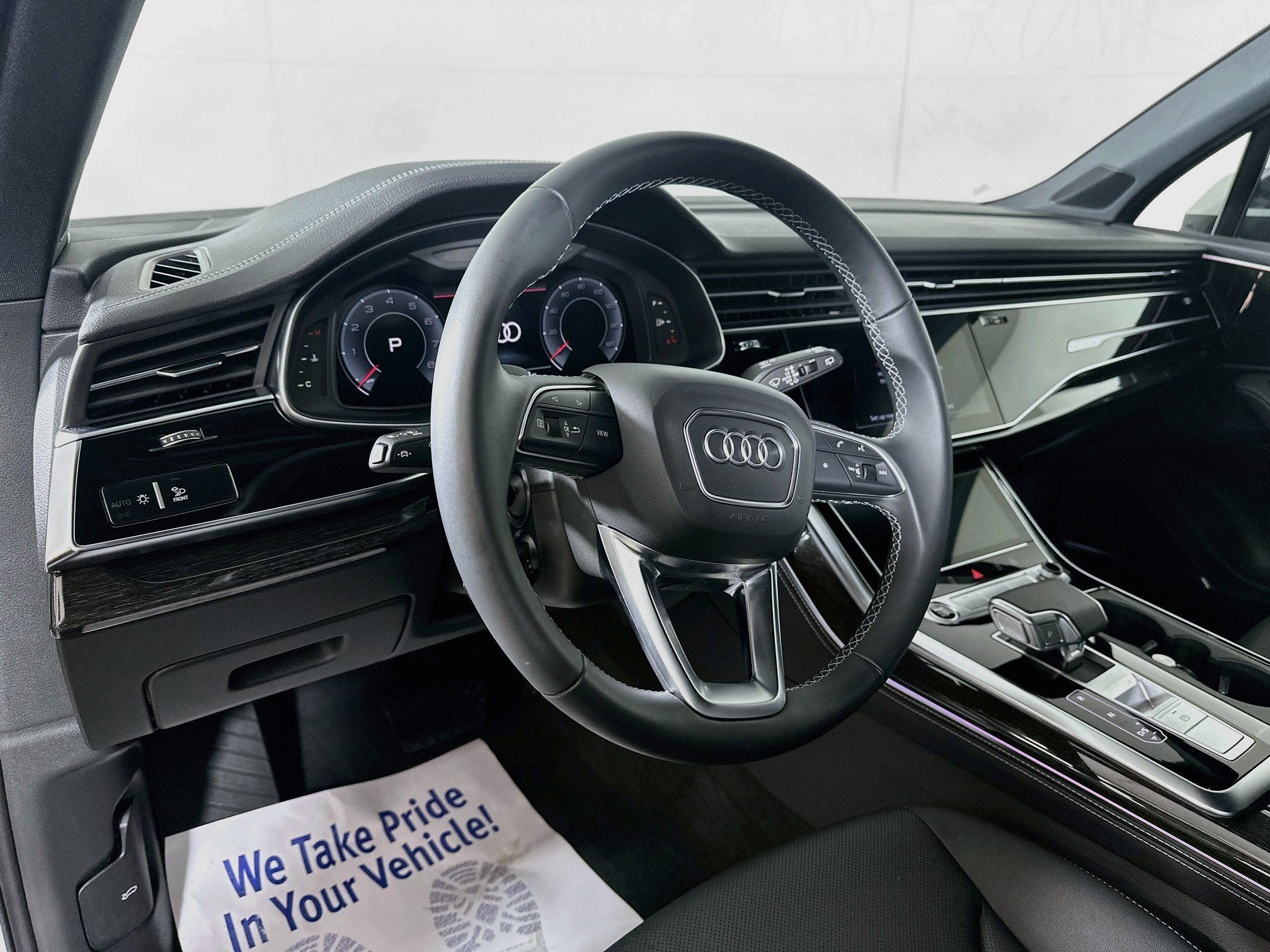 Used 2026 Glacier White Metallic Audi Premium Plus image 10