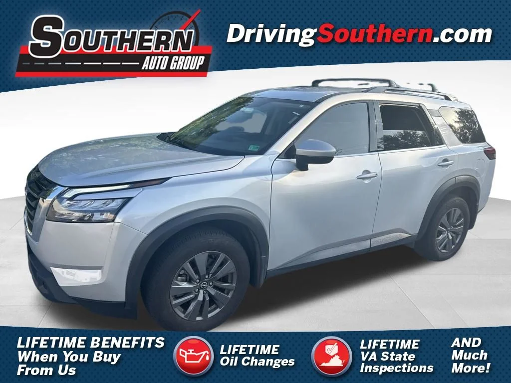 Used 2023 Silver Nissan SV image 1