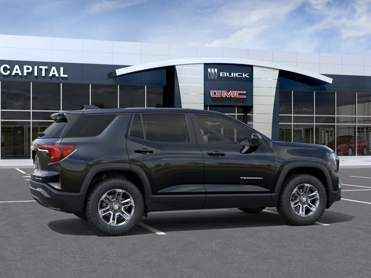 New 2027 Ebony Twilight Metallic GMC AWD Elevation image 6