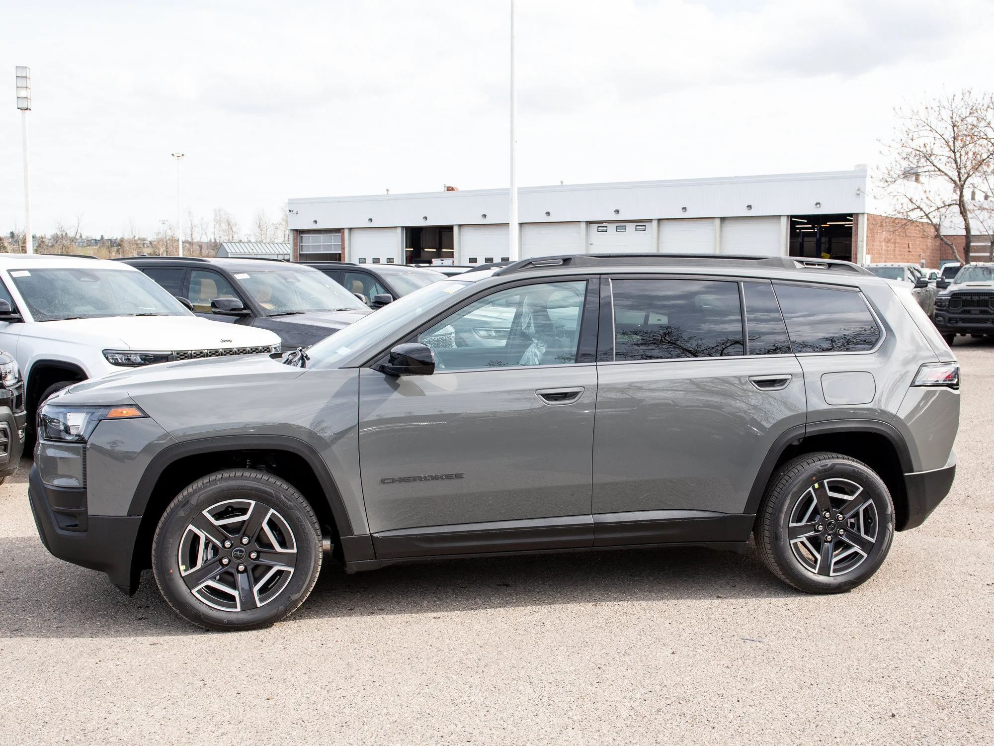 New 2026 Grey Jeep Laredo * Hybrid image 2