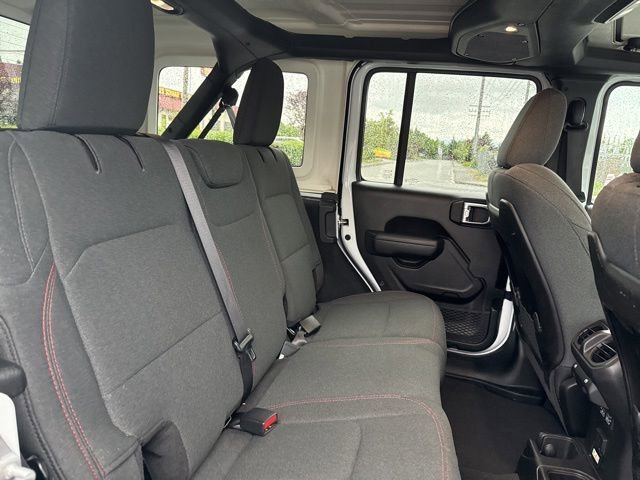 Used 2025 Bright White Clearcoat Jeep Rubicon image 13