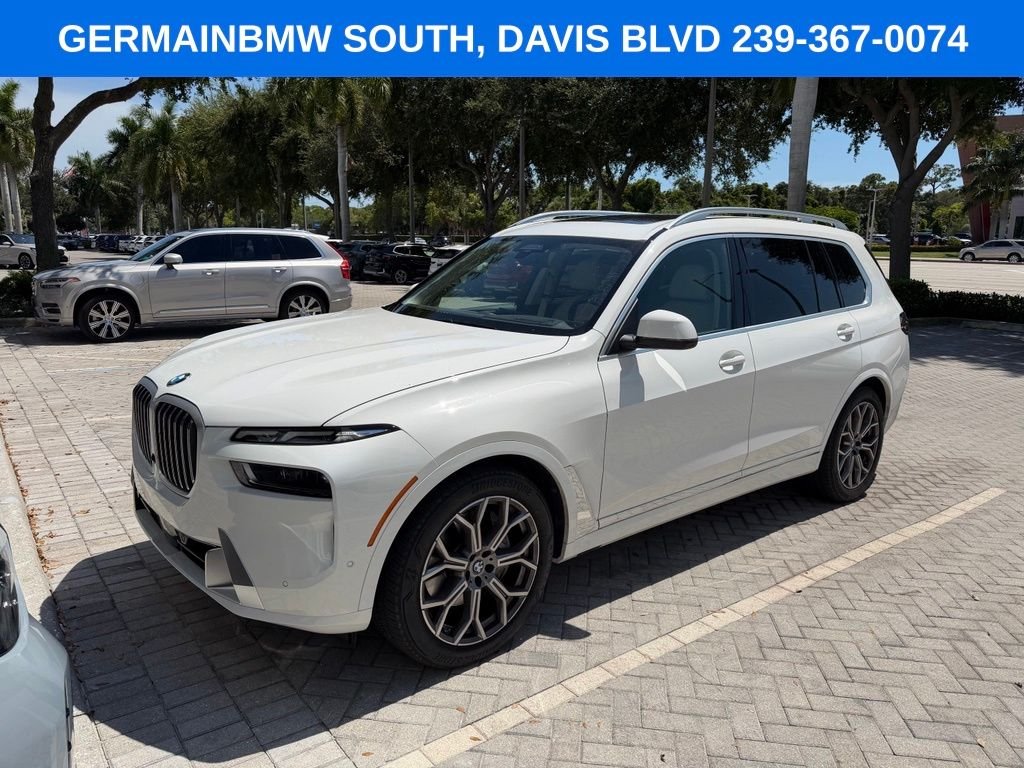 Certified Used 2024 Alpine White BMW xDrive40i image 1