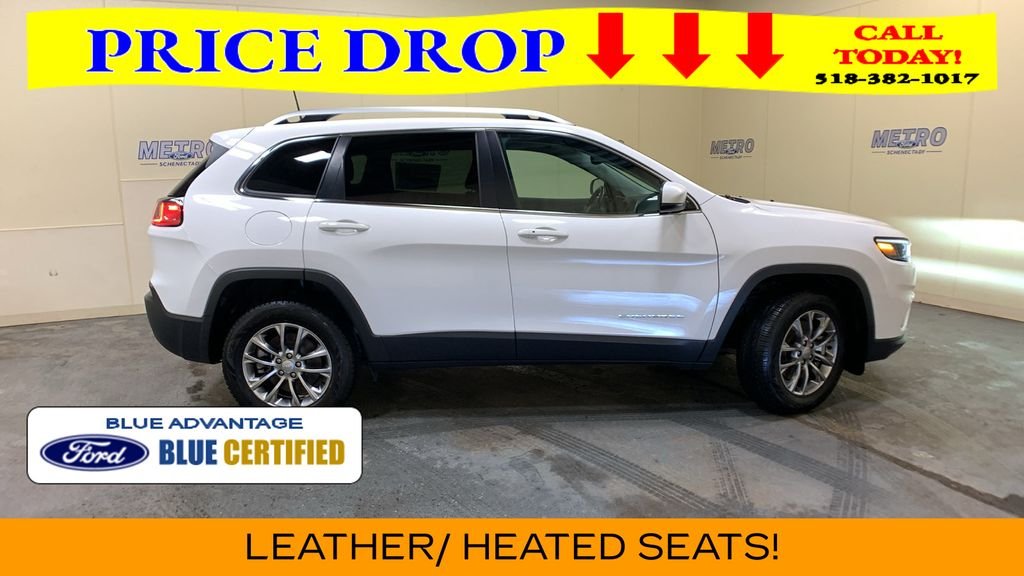 Certified 2021 Jeep Cherokee Latitude Lux with VIN 1C4PJMMX7MD103196 for sale in Schenectady, NY
