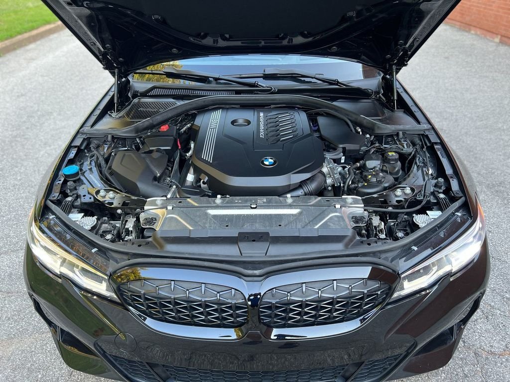 Used 2021 Black BMW M340i xDrive image 49