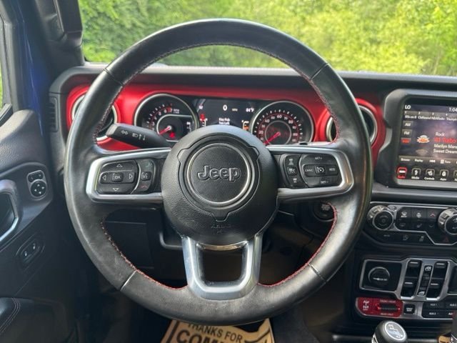 Used 2019 Ocean Blue Metallic Jeep Unlimited Rubicon image 25