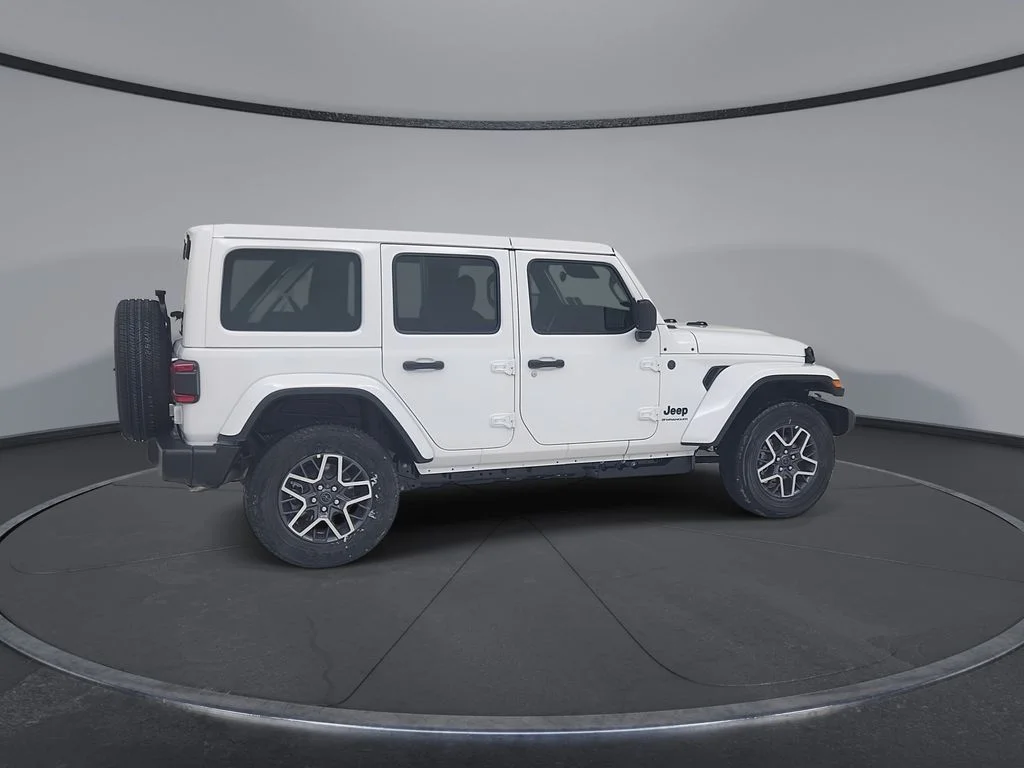 New 2026 Bright White Clear-Coat Exterior Paint Jeep Sahara image 14
