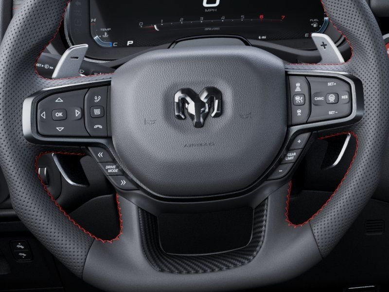 New 2026 Diamond Black Crystal Pearl-Coat Exterior Paint RAM RHO image 19